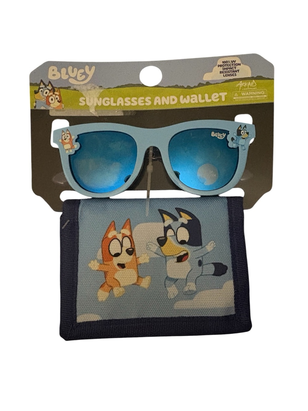 Bluey Kids Sunglasses with Matching Wallet